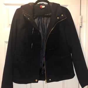 Wool Pea Coat (short)